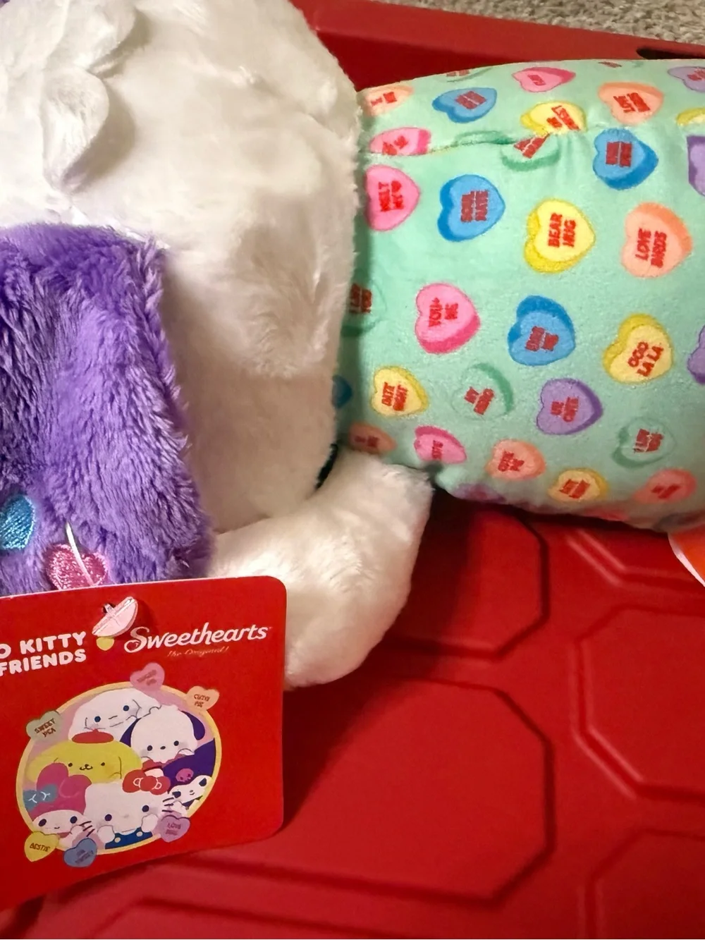 New sanrio pochacco Purple & White Plush - Soft Kids Stuffed Animal